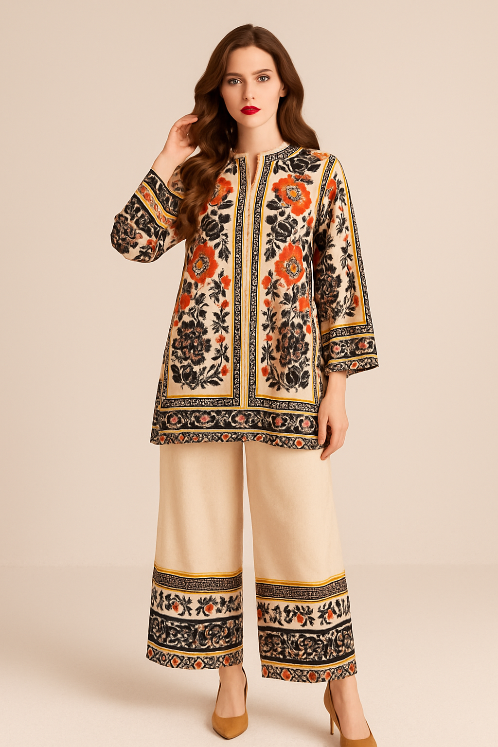 Ladies Pre Winter Cord Sets