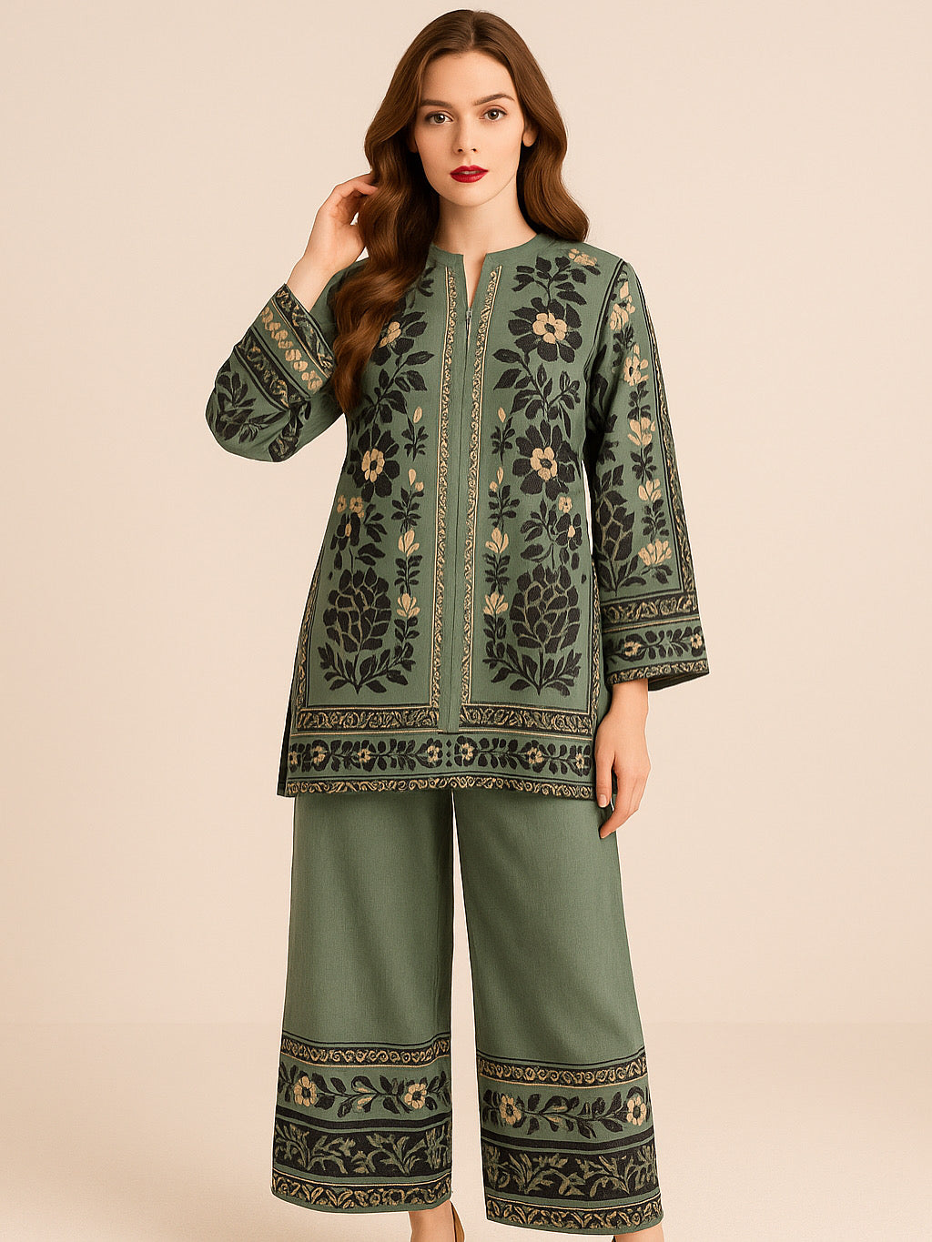 Ladies Pre Winter Cord Sets