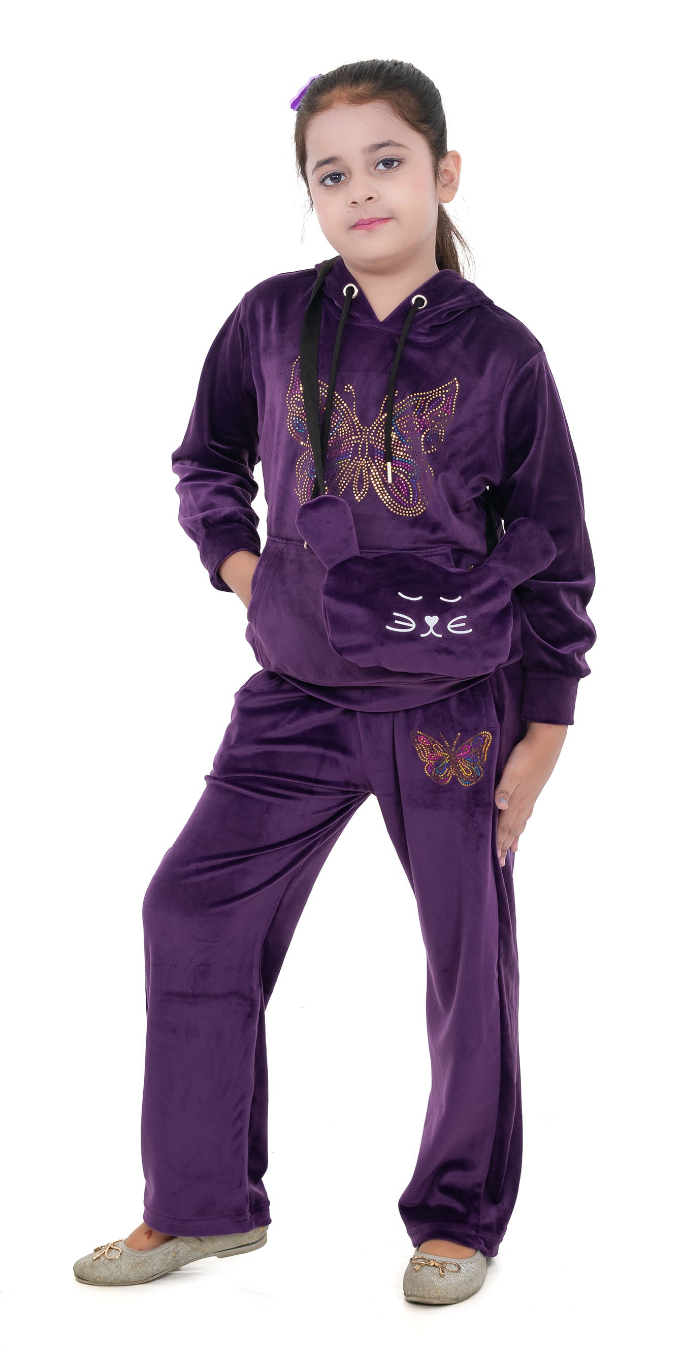 Butterfly Girls Night Suits