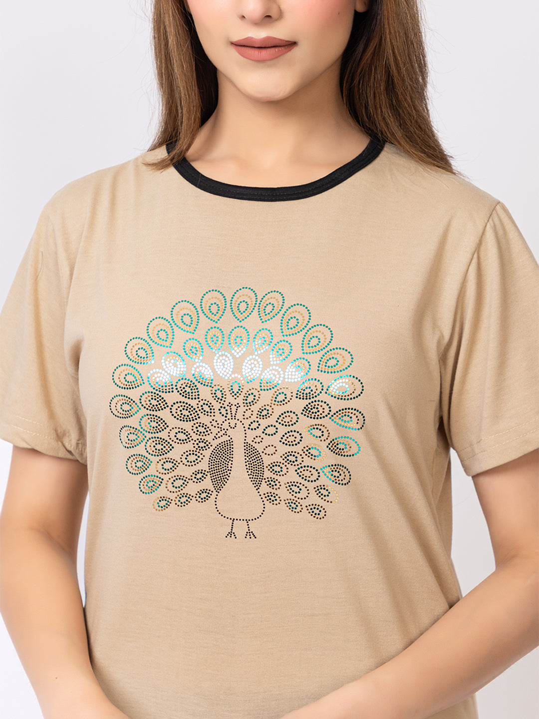 Off White Women Night Suit