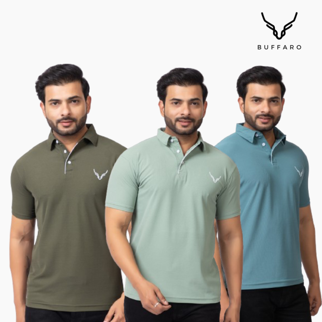 3 Pcs Mens Combo Tshirt